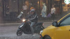 天氣,下雨,對流,氣象
圖／中央社