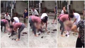 越南,小三,正宮,報復,扒衣,私刑,外遇,剃頭／翻自《中國報》