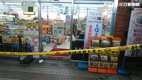 警方在現場拉起封鎖線展開調查。（圖／翻攝畫面）