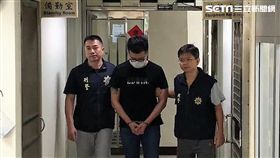 林男向上海賣家購進12公斤的K他命，不過對方所寄的貨物，遭海關當場查獲，卻不動聲色如期出貨，林男領貨時遭航警局當場逮獲（翻攝畫面）