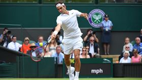 溫布頓、Roger Federer、費德勒／達志影像／美聯社