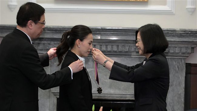 舉破世界紀錄　郭婞淳獲總統親頒勳章