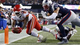 ▲酋長杭特達陣。（圖／美聯社／達志影像）