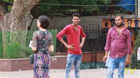 印度,街頭實驗,圖／YouTube