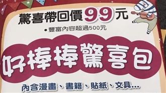 兒童驚喜包…打開來竟是轉大人書籍