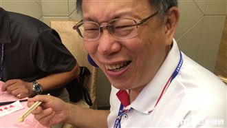 到澎湖不碰海鮮！柯為這事仍吃素