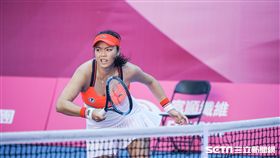 0828世大運網球女子團體中華隊詹詠然。圖／記者林敬旻攝