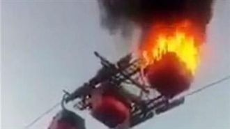 纜車起火釀17死？張家界二度被栽贓