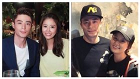 霍建華,林心如（合成圖／林心如工作室提供、翻攝自IG）