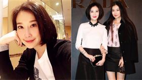 錢德月 董若彤 合成圖/翻攝自臉書 ig