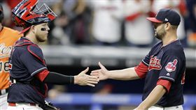 ▲克里夫蘭印地安人投手群強力護送下，寫下16連勝隊史新紀錄。（圖／美聯社／達志影像）