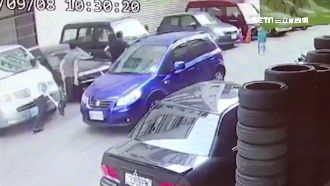 疑與前員工糾紛　工廠遭惡煞亂棍猛砸