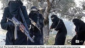 IS,伊斯蘭國,虐待,凌虐,戰士（圖／翻攝自每日郵報）