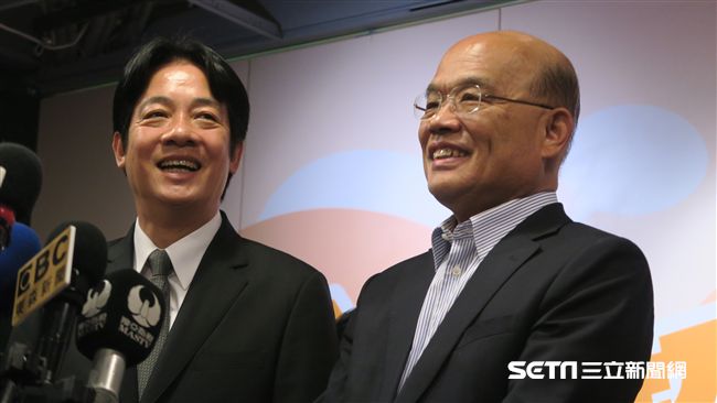 蘇貞昌讚蔡總統有眼光　找賴擔任閣揆