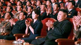 -金正恩-北韓-李雪主-圖/翻攝自勞動新聞