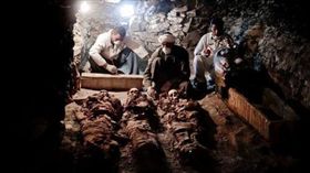 埃及,尼羅河,古墓,木乃伊（圖／翻攝自騰訊新聞）