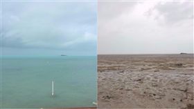 巴哈馬海水回來了。（合成圖／翻攝自@deejayeasya Twitter）