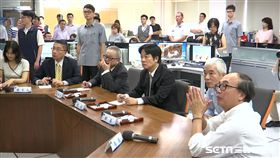 賴清德赴氣象局了解泰利颱風動態