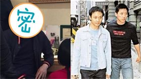 張國榮,唐鶴德(合成圖/翻攝自微博)