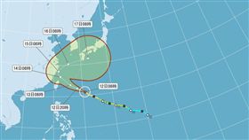 泰利、颱風、中颱／中央氣象局