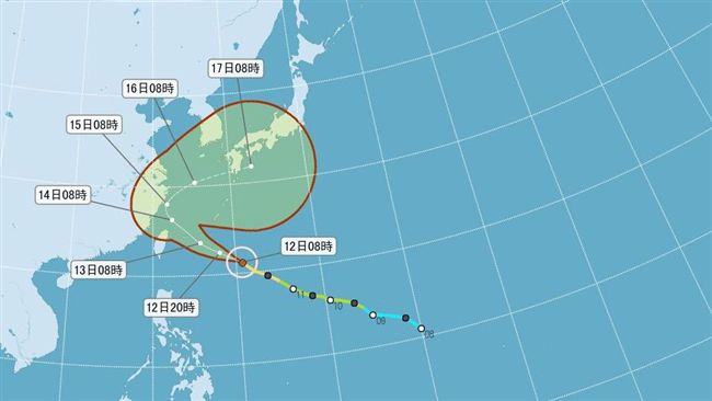 不登陸更可怕！泰利暴風圈壟罩北台灣