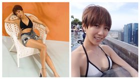 大牙,周宜霈（合成圖／翻攝自大牙臉書）