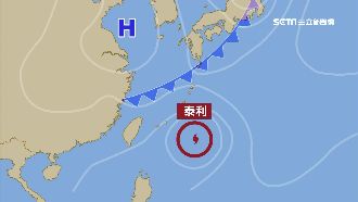 北海岸、基隆警戒　泰利恐挾驚人雨勢