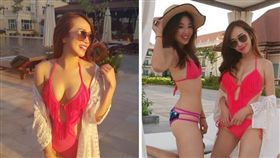 林佩瑤,華航林依晨,IVY,泳裝,泳衣,性感,火辣,星光二班
（圖／翻攝自林佩瑤 Pei Yao Lin臉書）