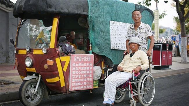 農民自製「房車」　載病妻完成旅遊夢