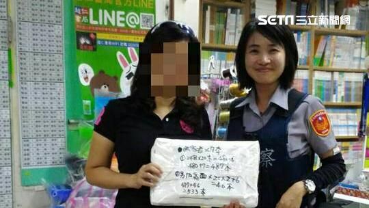 拾荒翁撿走新書　女警尋回她發文感謝