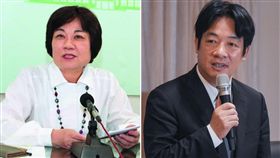 名家／陳美伶,賴清德（合成圖／新新聞；記者林敬旻攝）