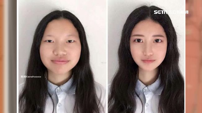 陸修圖高手秀神技　醜小鴨一秒變正妹