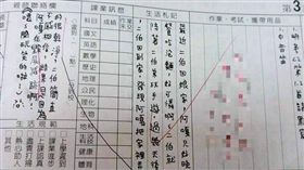 聯絡簿,生活札記（圖／翻攝自蔡阿嘎臉書）