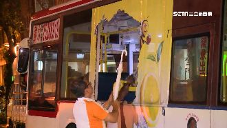 公車直撞分隔島　5乘客遭割傷送醫