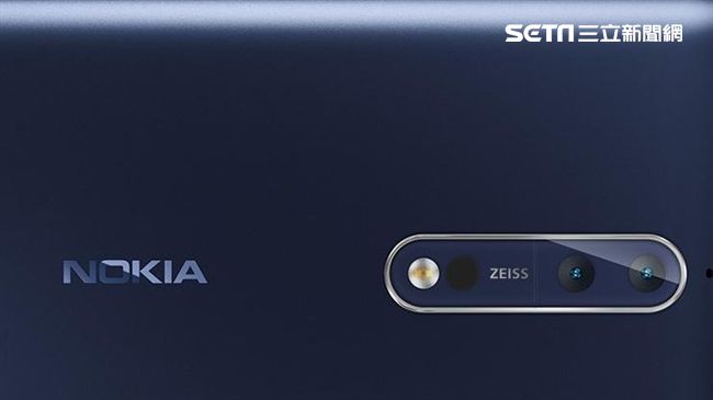 三顆蔡司鏡頭　Nokia 8將登台