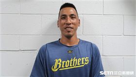 中信兄弟新秀王鴻程。（圖／記者王怡翔攝）