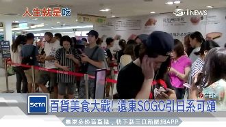 百貨美食大戰　「搶獨家品牌」吸人氣