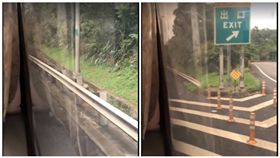 罔顧乘客性命！錯過交流道…951路公車在國道「倒退嚕」 合成圖/翻攝自爆料公社臉書
