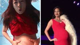 Janet,懷孕,臨盆,謝怡芬,走秀,宮縮,熱舞,孕媽咪 （圖／翻攝自Janet臉書）