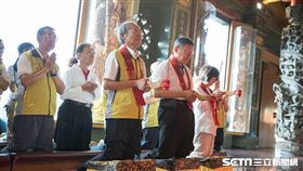 柯文哲開葷後老人共餐 依舊吃素 盧冠妃攝