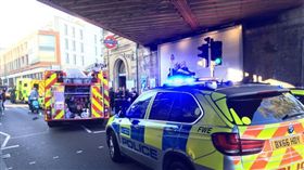 倫敦,地鐵,帕森綠地站,Parsons Green,爆炸(推特)