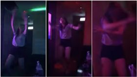 爆廢公社,爆料公社,KTV,夥伴,吃藥,跳舞,夜唱,唱歌,朋友,超嗨 圖／翻攝自爆料公社影片　https://goo.gl/tm8vNo