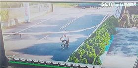 抓交替,老翁,腳踏車,摔車,水溝