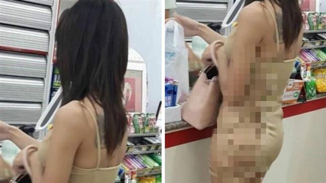 夜配聞／女穿洞洞裝購物　網友全驚呆