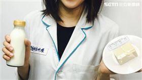 成大醫院營養部營養師呂忻瑾表示，要「鈣」健康，就得聰明吃！乳製品少吃或不吃者，可以黃豆干及傳統豆腐為蛋白質及鈣的主要來源，再搭配鈣含量豐富的蔬菜，一樣可以達標建議攝取量。

