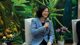 蔡英文總統接見「106年回教朝覲團」。（總統府提供）