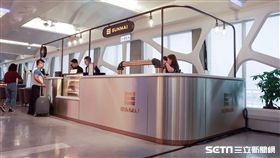 SUNMAI金色三麥前進桃園國際機場。（圖／金色三麥提供）