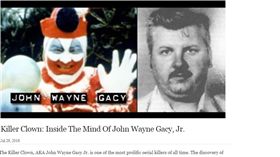  約翰韋恩蓋西（John Wayne Gacy） 
http://www.rebelcircus.com/blog/killer-clown-inside-mind-john-wayne-gacy-jr/