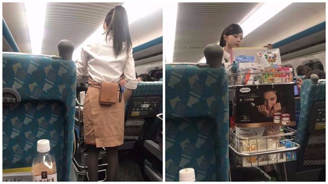 又香又正！高鐵女服務員讓網友暴動了