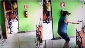 殺手,兇手,槍殺,餐廳,監視器,委內瑞拉,Maracaibo,Climaco Segundo Uriana,犯罪組織　圖／翻攝自YouTube影片 https://goo.gl/1bWqsf